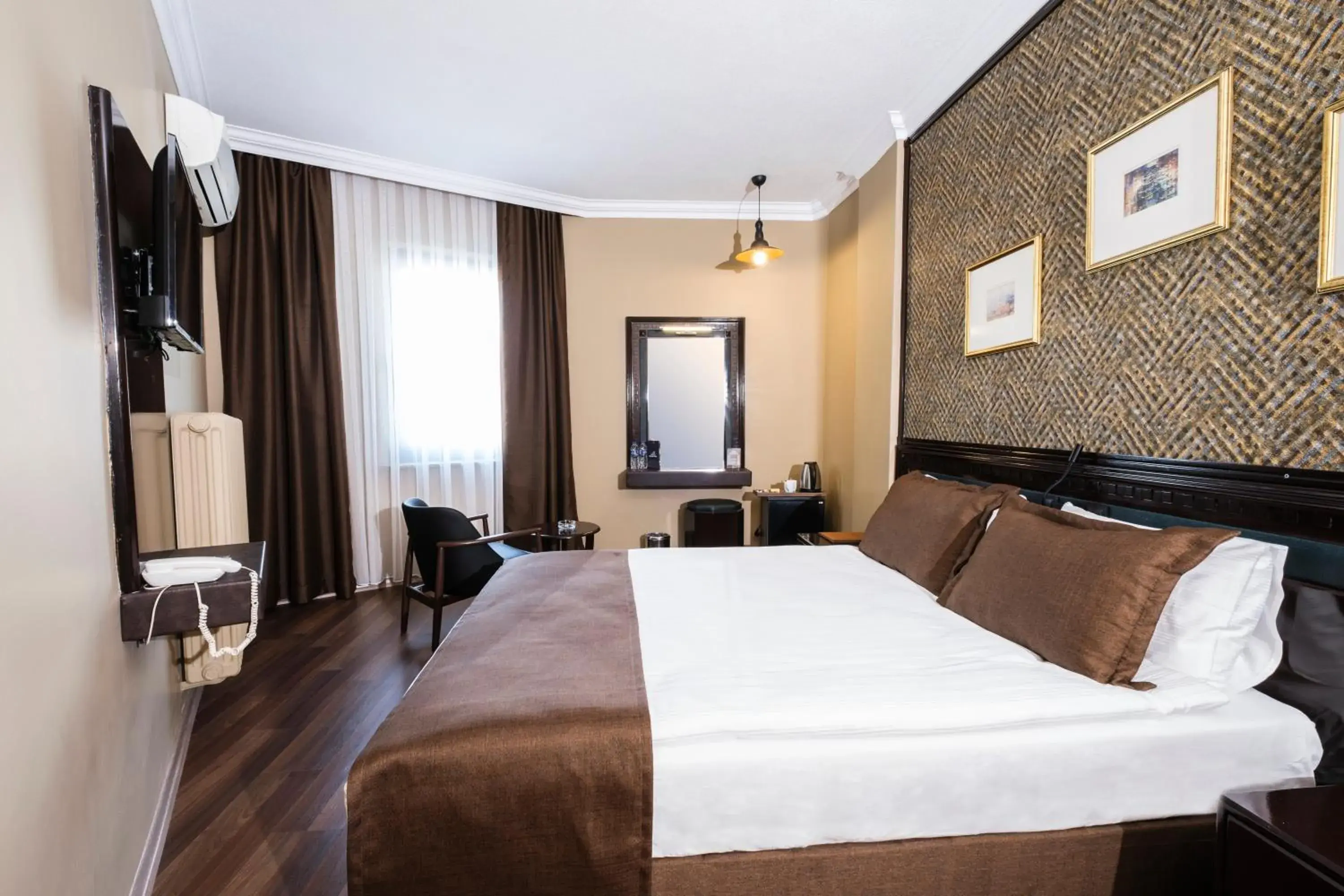 Bed in Balikcilar Hotel